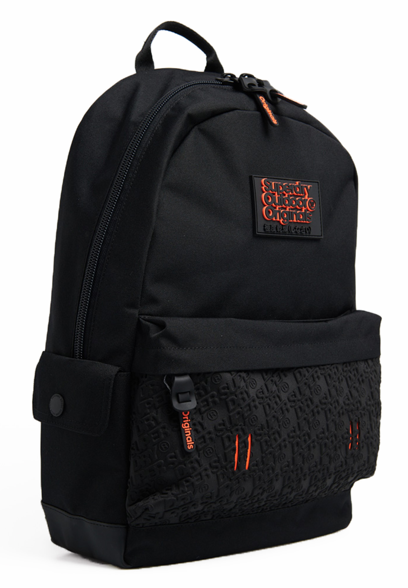 Superdry Rucksack Black Emboss Panel Montana Backpack School Travel
