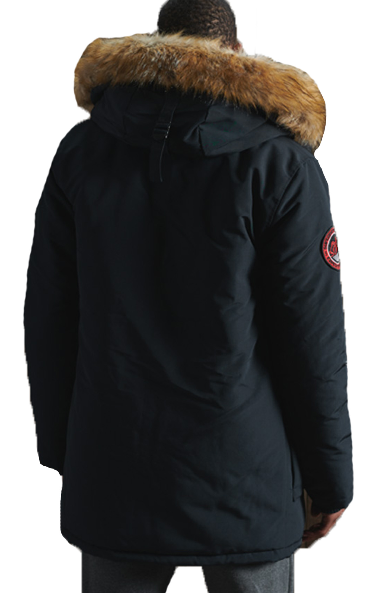 superdry fur hood coat