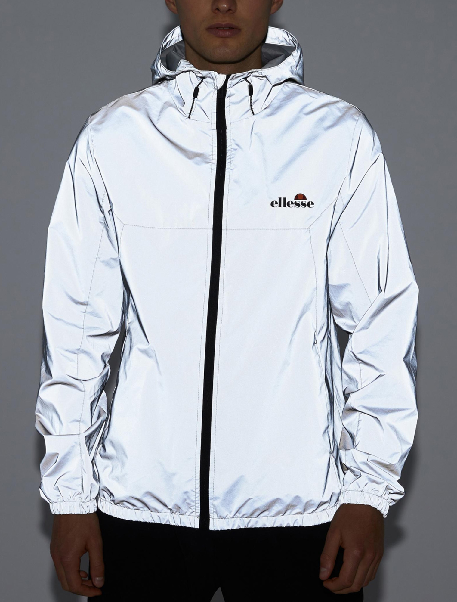 ellesse reflective hoodie