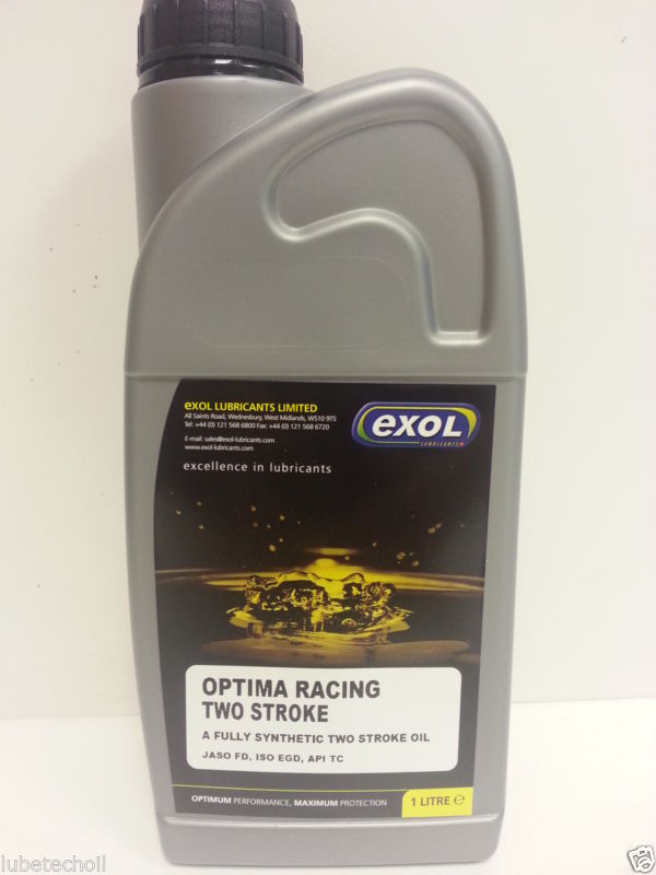 EXOL FULLY SYNTHETIC RACING 2, TWO STROKE OIL 1 LTR JASO FD API TC eBay