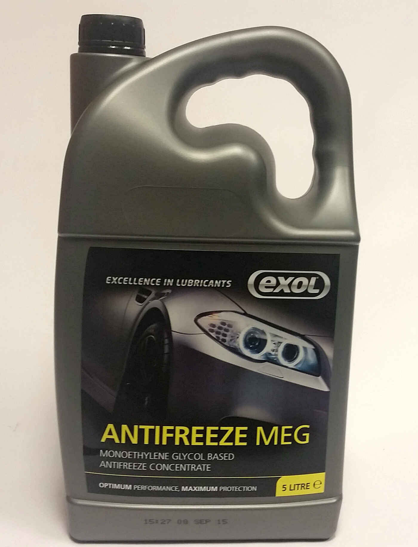 EXOL ANTIFREEZE BLUE SUMMER COOLANT CONCENTRATE 5 LITRE MEETING BS6580