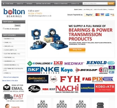 Bolton Bearings