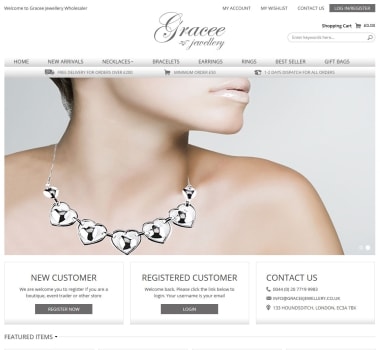 Gracee Jewellery Wholesaler