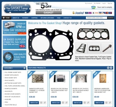 The Gasket shop.