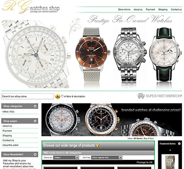 RG Watches Shop