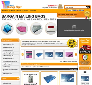 Bargain Mailing Bags