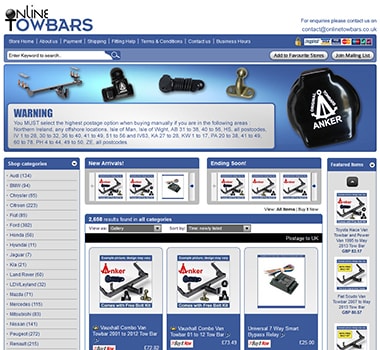 Online Towbars