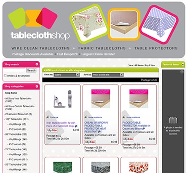 TABLE CLOTH SHOP