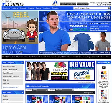 GRADE A TEE SHIRTS